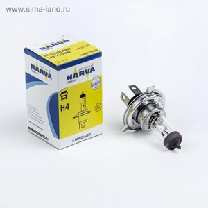 Лампа автомобильная Narva Standard, H4, 24 В, 75/70 Вт