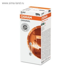 Лампа автомобильная Osram, Fest T10.5x41, 24 В, 5 Вт, SV8,5), 6424