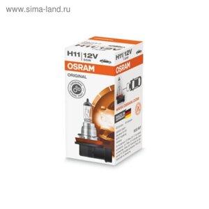 Лампа автомобильная Osram, H11, 12 В, 55 Вт, 64211