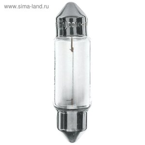 Лампа автомобильная Osram, T10.5, 12 В, 10 Вт, SV8,5-41/11), 6411