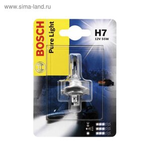 Лампа bosch standard, H7, 12 в, 55 вт [блистер]1987301012