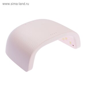 Лампа для гель-лака TNL Sunrise, UV/LED, 48 Вт, 18 диодов, таймер 30/60/90 сек, светло-роз.