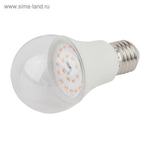 Лампа светодиодная для растений Эра А60, Е27 11 Вт, полно-спектральная,