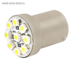 Лампа светодиодная Skyway P21W, 12 В, 9 SMD диодов, с цоколем, S08201192