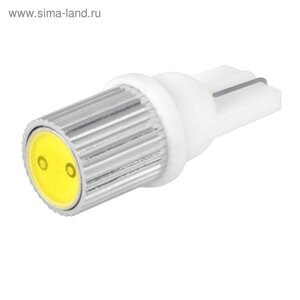 Лампа светодиодная Skyway T10 (W5W), 12 В, 1 SMD, радиатор, без цоколя, S08201098