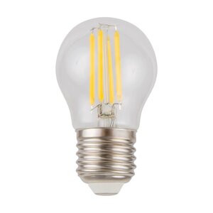 Лампа Voltega 8466, 5Вт, 7,8х7,4 см, E27, 400Лм, 2800К, цвет прозрачный