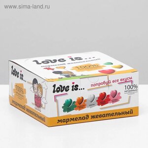 Мармелад Love Is "ЖуйМиксик", клубника-банан, 20 г