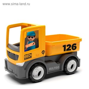 Машинка Efko MultiGo «Строительный грузовик», с водителем