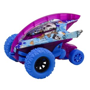 Машинка фрикционная Funky Toys Граффити «Акула», 4х4, с синими колёсами