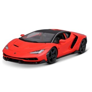 Машинка Maisto Die-Cast Lamborghini Centenario, открывающиеся двери, 1:18, цвет светло-зелёный