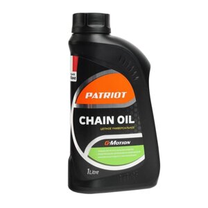 Масло цепное PATRIOT G-Motion Chain Oil, 1 л,20/35 °С