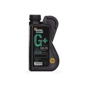 Масло моторное BIZOL Green Oil+ 5W-20 SN A1/B1 GF-5, синтетическое, 1 л