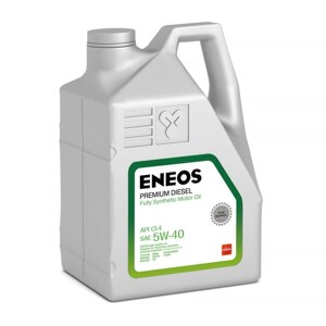 Масло моторное ENEOS Premium Diesel CI-4 5W-40, синтетическое, 6 л