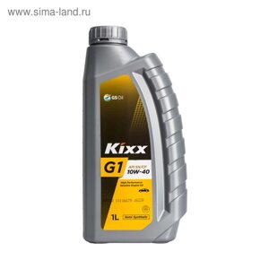 Масло моторное Kixx G SN Plus 10W-40, 1 л, полусинтетическое