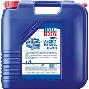 Масло моторное LiquiMoly LKW-Langzeit-Motoroil Basic 10W-40, 20 л 284084