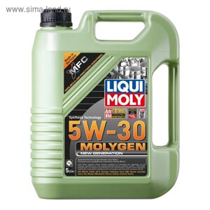 Масло моторное LiquiMoly Molygen New Generation 5W-30, 5 л 28408