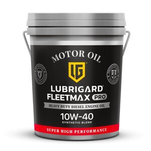 Масло моторное lubrigard fleetmax PRO 10W-40, полусинтетическое, 18 л