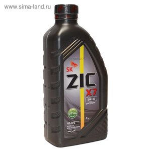 Масло моторное ZIC X7 diesel 5W-30, 1 л