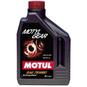 Масло трансмиссионное Motul Motyl Gear 75w-80, 2 л