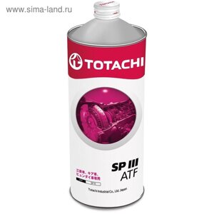 Масло трансмиссионное Totachi ATF SP III, синтетическое, 1 л