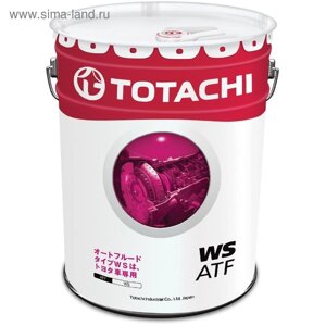 Масло трансмиссионное Totachi ATF WS, синтетическое, 20 л