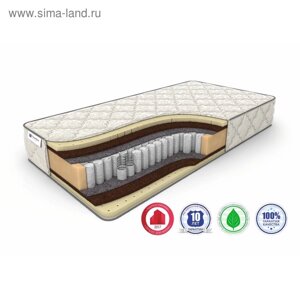 Матрас Prime Medium DS, размер 180 х 195 см, высота 25 см, трикотаж