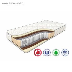 Матрас SleepDream Medium S-1000, размер 80 х 200 см, высота 23 см, трикотаж