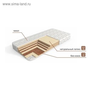 Матрас «Торта Люкс», размер 160х200 см, высота 18 см, чехол хлопок