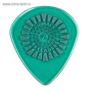 Медиаторы Dunlop AALP02 Animals As Leaders Primetone 3шт, толщина 0,73мм, зеленые,