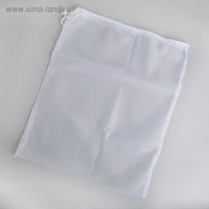 Мешок для стирки белья, 3850 см, цвет белый
