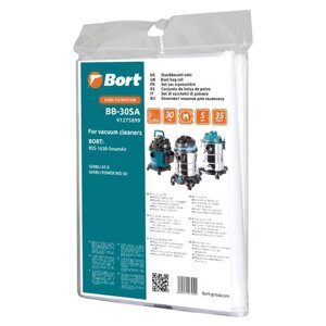 Мешок-пылесборник Bort BB-30SA, для пылесоса Bort BSS-1630-SmartAir, 5 шт