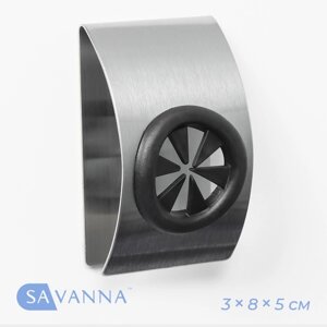 Металлический самоклеящийся держатель для салфеток и полотенец SAVANNA Chrome Loft Сlamp, 385 см