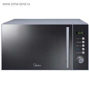 Микроволновая печь Midea AM820CMF, 20 л, 800 Вт, серебристый