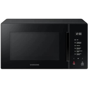 Микроволновая печь Samsung MS23T5018AK/BW, 800 Вт, 23 л, черная