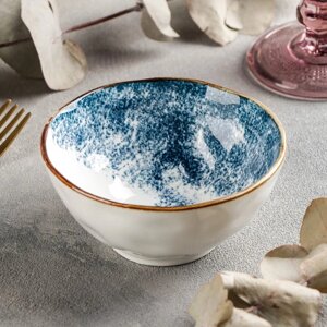Миска керамическая «Море», 280 мл, d=11,3 см, цвет синий