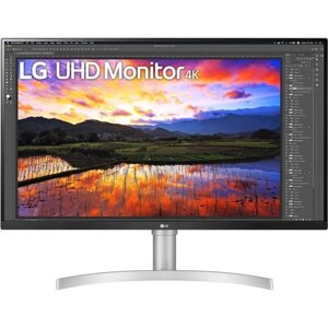 Монитор LG 31.5" 32UN650-W белый IPS LED 16:9 HDMI M/M матовая HAS 350cd 178гр/178гр 3840x21 10046
