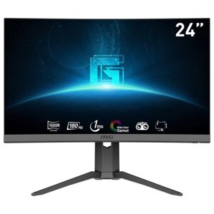 Монитор MSI 23.6" G24C6p E2 черный VA LED 1ms 16:9 HDMI матовая HAS 250cd 178гр/178гр 1920x 103389