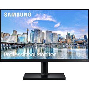 Монитор Samsung 23.8" F24T450FQI черный IPS LED 16:9 HDMI матовая HAS Piv 250cd 178гр/178гр 100465