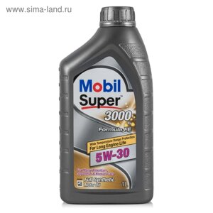Моторное масло Mobil SUPER 3000 X1 F-FE 5w-30, 1 л синтетика
