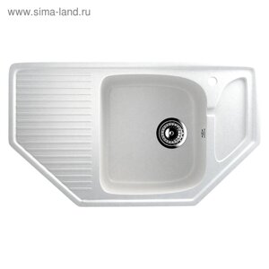 Мойка кухонная Ulgran U109-341, 780х490 мм, цвет ультра-белый