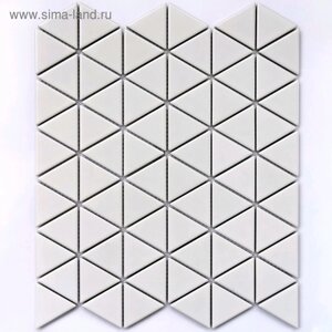 Мозаика керамическая Bonaparte Reno White matt, 252 х 291 мм
