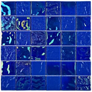 Мозаика стеклянная Bonaparte Bondi blue-48, 298x298x4 мм