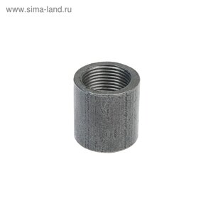 Муфта стальная, 3/4", DN 20, PN 16, L=34 мм