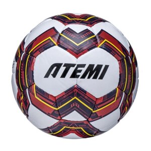 Мяч футбольный Atemi BULLET LIGHT TRAINING, синт. кожа ПУ, р. 5, р/ш, окруж 68-70, вес 370 г 1053077