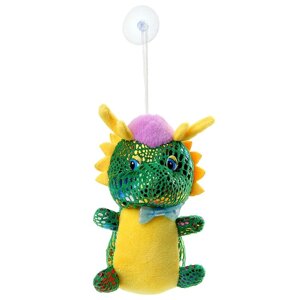 Мягкая игрушка «Дракоша» на присоске, 12 см, цвет МИКС