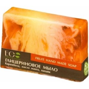 Мыло глицериновое Fruit soap, 130 гр