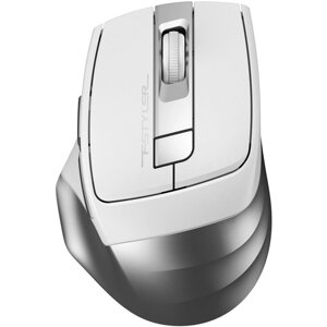 Мышь A4Tech Fstyler FG35S серебристый/белый оптическая (2000dpi) silent беспроводная USB (5 102939