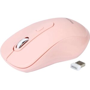 Мышь Smartbuy 282AG-N Nude, беспроводная, оптическая, 1600 dpi, 1хAAA, USB, розовая