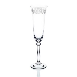 Набор бокалов для шампанского Crystalex «Анжела. Любовь», 190 мл, 2 шт