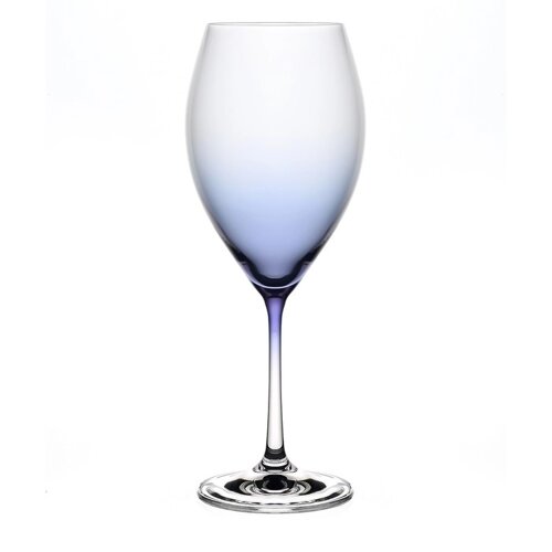 Набор бокалов для вина Crystalex «София», 490 мл, 2 шт, цвет фиолетовый